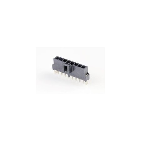 Molex NANOFIT HDR VT SGL FRK 8CKT TIN BLK 105311-1108